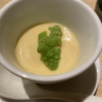 やきとり 鳥さん - 烏骨鶏のフラン　ロマネスコ