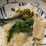 やきとり 鳥さん - 色鮮やかな蕨