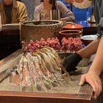 たでの葉 - 山女魚炭火焼き