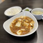 中国菜庵 鳴 - マーボー豆腐定食