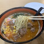 Ming San Casual Japanese Dining - 牛肉味噌ラーメン（麺リフト）