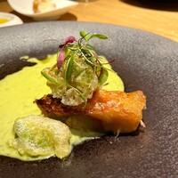 ガストロノミーソール ヤナギヤ - 金目鯛のウロコ焼き