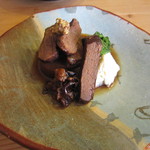 一東菴 - 「牛肉と大根のプラム煮」（普段は豚肉）