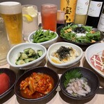 Teppan Shokudou Minahare - おつまみ、お酒のあての一品も充実しております。