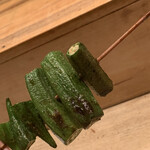 鳥しき - オクラ