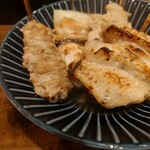 鶏だしおでん ねりもん - せせり、ねぎま鶏むね、三角軟骨、手羽先