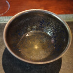 蒼 - 愛媛藤本さんより神経締めの真鯛、骨と身をすりおろしてとったコンソメ