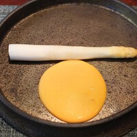 蒼 - ロアール産白アスパラガス、オランデンソース