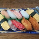 ディオ - 満福にぎり寿司10貫 (税抜)276円 (2022.04.07)