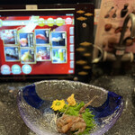金沢まいもん寿司 - 生ほたるいか７７０円。珍しい生のほたるいかですが、茹でたほうが甘みは出るようです。