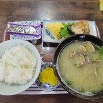 Aji ichi - 貝汁定食　700円