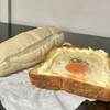 Pure Ja Pathi - エッグトースト&白いフランスパン