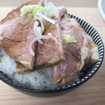 煮干しラーメン ゼクウ - チャーシューご飯¥250