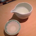 おさかな亭 - H25.02　片口＆御猪口　醸し人九平次（純米吟醸）愛知