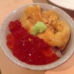 おさかな亭 - H25.02　雲丹＆イクラ丼
