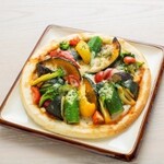 vegetable pizza