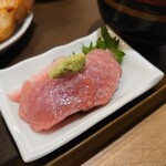 魚河岸 脳天屋 - 鮪切り落とし(22-04)