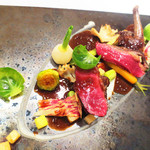 お肉料理　小鳩