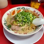 ラーメン魁力屋 - 葱増量(^p^)