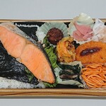 コモディイイダ - コモディイイダ 北葛西店 鮭のっけ盛り弁当 税込430円