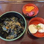 うちだ屋 - 高菜めしセット 264円