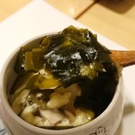 Ajino Shuuka - 茶碗蒸～細目昆布かけ