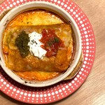 Enchiladas (Mexican-style chili gratin)