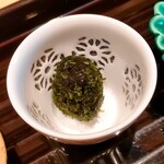 蓬左茶寮 - 青さの佃煮