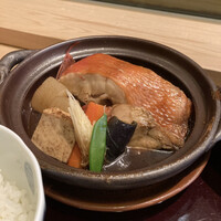 赤坂 ひかわ - キンメの煮付け。