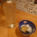 酒菜きっちん 雄食 - 先ずはハイブォ〜♪(´ε｀ )/