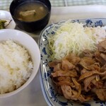 つかもと - 焼肉定食700円。