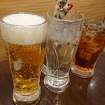 鳥まる - エア乾杯