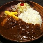 びっくりドンキー - H.25.02.07.夜 チーズカレーバーグディッシュ150g 858円