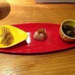 たいのたい - 付き出し。