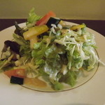 cafe 晴 Ronee - 「パスタランチＡ」８９０円のサラダ