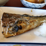 八幡食堂 - 鯖の塩焼き340円