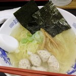 Shamoji - 軍鶏のつみれ塩ラーメン