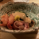 Kagurazaka Saka No Hana - 酢物　赤貝とうるいの酢味噌和え