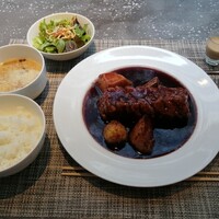 熱香森 - 「特製黒酢と葡萄の酢豚ランチ(平日限定10食)」1800円