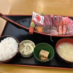 賀露港・市場食堂 - 北前船定食　９８０円