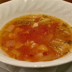 Ragun - ミネストローネはトマトの酸味と野菜の甘みが重なりとてもいい味わいです♪