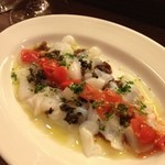 リゾットカレースタンダード - ぷりっぷり生タコとあめ色玉ねぎのマリネ￥５００