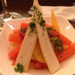 リゾットカレースタンダード - シャキシャキ野菜の自家製ピクルス￥５００