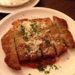 リゾットカレースタンダード - とろ～りチーズとバジルのカツレツ￥５００