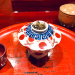 草喰 なかひがし - ✽ 上に乗るのは昨年の花山椒（乾燥）