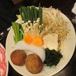 しゃぶしゃぶ・日本料理 木曽路 - 野菜盛