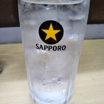 酒・立ち飲み 喜多屋 - 焼酎(ナカ) 200円(税込)(2022年4月7日撮影)