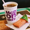 マクドナルド - 桜もちパイ140円 プレミアムアイスコーヒーＭ120円