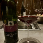 北海道焼肉 北うし - 奥尻ワイナリー　オクシリ メルロー 2019