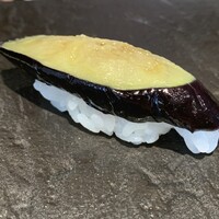 立喰 鮨となり - 茄子のあげびたしの握り